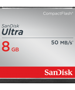 SANDISK ULTRA COMPACTFLASH MEMORY CARD 8 GB