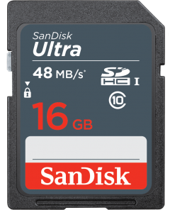 SANDISK ULTRA SD CARD 16 GB