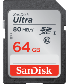SANDISK ULTRA SD CARD 64 GB