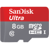 SANDISK ULTRA microSD UHS-I CARD FOR CAMERAS 8 GB