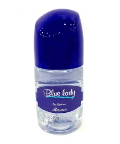 Lăn khử mùi Rasasi Blue lady - 50 ml Eau De Parfum - Deo Roll on - Xanh biển cho quý cô