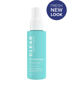 Xịt trị mụn toàn thân - Paula's Choice - CLEAR ACNE BODY SPRAY 2% BHA (118ml)