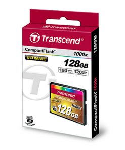 Thẻ nhớ CF 128 GB MLC NAND Transcend's 1000x CompactFlash memory cards UDMA7