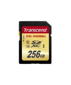 Thẻ nhớ SD card 256 GB Transcend SDXC UHS-I Speed Class 3 (U3) cards MLC Flash (R95, W60MB/s)