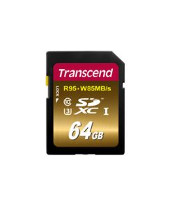 Thẻ nhớ SD card 64 GB Transcend SDXC UHS-I Speed Class 3 (U3) cards MLC Flash (R95, W85MB/s)