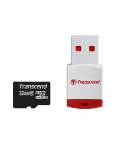 Thẻ nhớ microSDHC Class 10 with P3 Card Reader USB 2.0 (Premium) 32 GB 133x