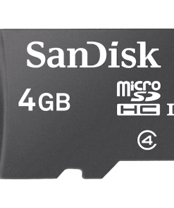 SANDISK microSDHC CARD 4 GB