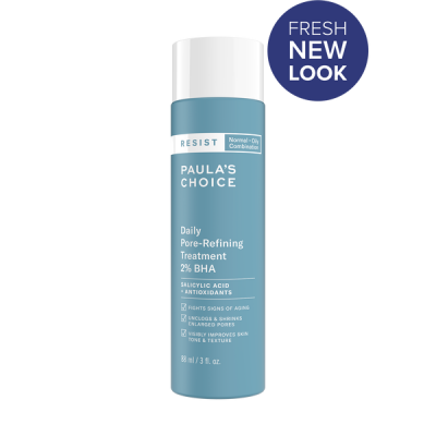 Tinh chất điều trị se khít lỗ chân lông 2% BHA - Paula's Choice - Resist Daily Pore refining Treatment  2% BHA (88ml)