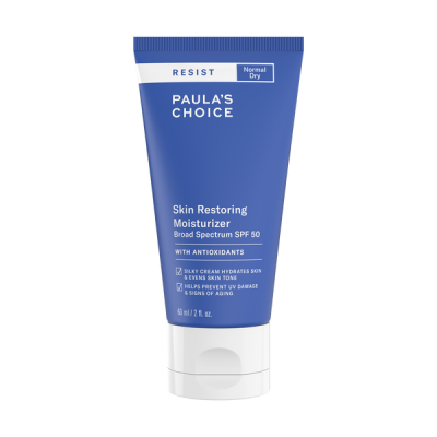Kem dưỡng ngày dưỡng giảm lão hóa SPF 50 - Paula's Choice - RESIST Skin Restoring Moisturizer with SPF 50 (60ml)
