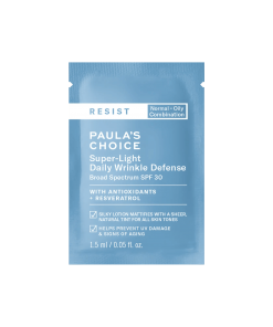 Kem dưỡng ngày chống nhăn siêu nhẹ SPF 30 - Paula's Choice - Resist Super - Light Daily Wrinkle Defence SPF 30 (sample)