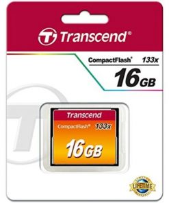 Thẻ nhớ CF 16 GB MLC NAND Transcend's 133x CF cards UDMA7