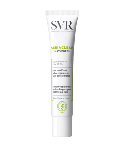 Kem điều trị mụn se khít lỗ chân lông dưỡng ẩm làm mềm da và tẩy nhờn SVR-SEBIACLEAR Mat+Pores (40ml)