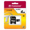 Thẻ nhớ microSD 4 GB kèm áo thẻ Transcend microSDHC Class 4 with adapter