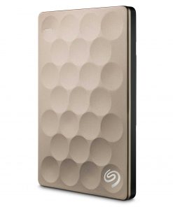 Backup Plus Ultra Slim màu vàng kim 1TB STEH1000301