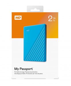 Ổ cứng HDD WD My Passport 2TB 2.5" (WDBYVG0020BBL-WESN) (Xanh)