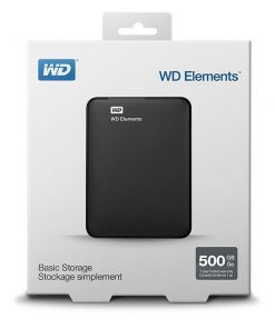 WD Elements 500GB 2.5( WDBUZG5000ABK)