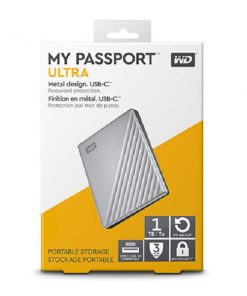 Ổ cứng di động 1TB Western Digital My Passport Ultra USB Type-C 3.0 Silver - WDBC3C0010BSL-WESN