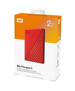 Ổ cứng HDD WD My Passport 2TB 2.5" (WDBYVG0020BRD-WESN) (Đỏ)