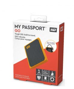 Ổ cứng di động SSD Western My Passport Go 1TB (Màu đen viền vàng) WDBMCG0010BYT