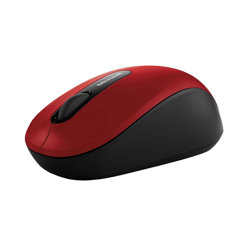 Chuột không dây Microsoft Bluetooth Mobile Mouse 3600 PN7-00015 (Màu đen đỏ) - Ảnh 3