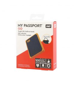 Ổ cứng di động SSD Western My Passport Go 500GB (Màu đen viền vàng) WDBMCG5000AYT