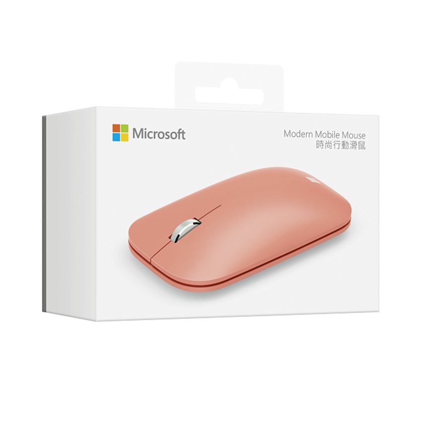 Chuột không dây Microsoft Bluetooth BlueTrack Modern Mobile - KTF-00044 (Màu hồng đào) - Ảnh 4