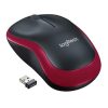 Chuột không dây Logitech M185 Wireless (Đỏ)