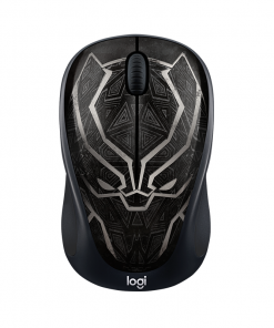 Chuột không dây Logitech M238 Marvel Collection (Black Panther)