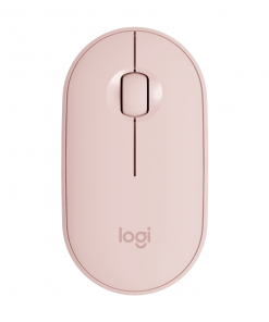Chuột không dây Bluetooth Silent Logitech Pebble M350 (Hồng)