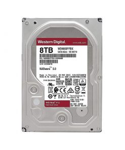 Ổ Cứng HDD 3.5" WD Red Pro 8TB NAS SATA 7200RPM 256MB Cache (WD8003FFBX)