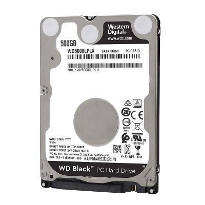 Ổ Cứng HDD 2.5" WD Black 500GB SATA 7200RPM WD5000LPLX