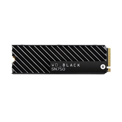 Ổ cứng gắn trong WD Black SN750 2TB NVMe Internal Gaming SSD with Heatsink – Gen3 PCIe, M.2 2280 (WDS200T3XHC)